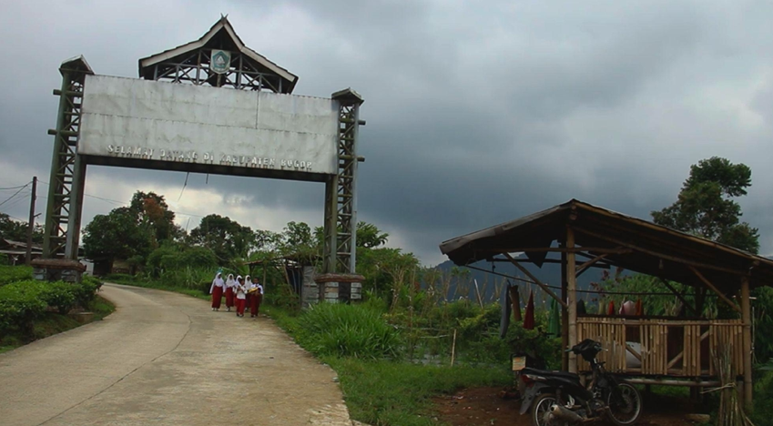 Suasana Perbatasan wilayah Kabupaten Sukabumi dan Kabupaten Bogor (Foto Anza Suseno)